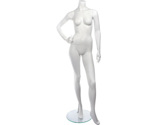 Smart headless Pose 34-01M Манекен женский без головы, белый