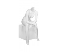 Smart headless Pose 39-01M Манекен женский без головы, белый