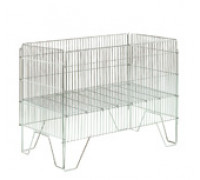 Корзина для распродаж 60*40*80 см цинк-хромовое покрытие 0402-60-40