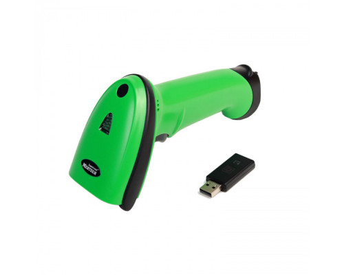Беспроводной сканер штрих-кода Mertech CL-2200 BLE Dongle P2D USB green