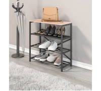 Обувница Gutta 71х69х29 см, 4 полки