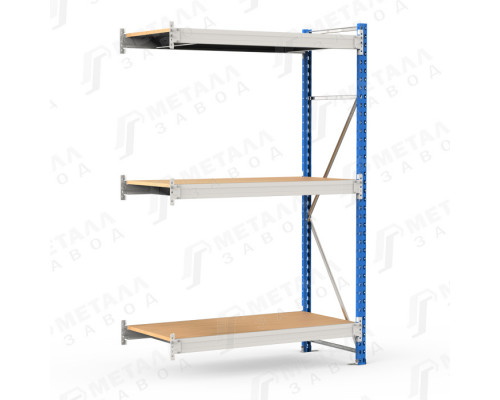 SGR-V-ДСП 1563-2.0 ДС стеллаж до 500 кг на ярус ДСП полка