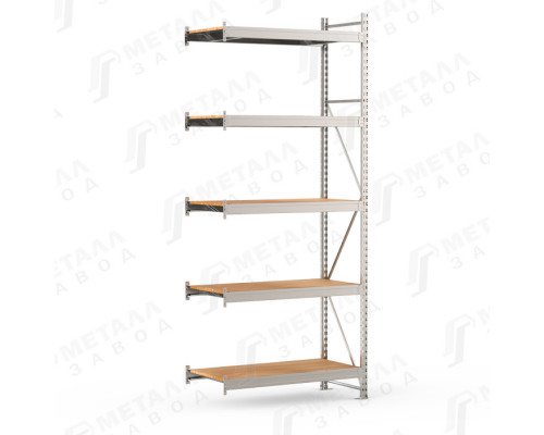 SGR-V-ДСП 2165-3.0 ДС стеллаж до 500 кг на ярус ДСП полка