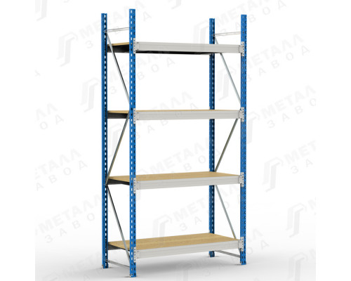 SGR-V-ДСП 2184-2.5 стеллаж до 500 кг на ярус ДСП полка