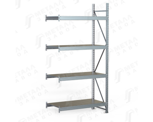 SGR-V-Zn Стеллаж 1264-2,5-DS оцинкованный до 500 кг на ярус