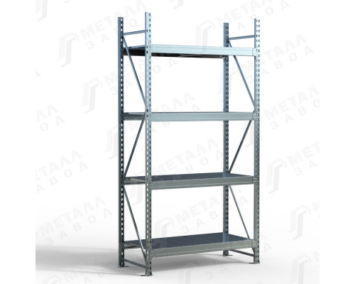 SGR-V-Zn Стеллаж 1584-2,5 оцинкованный до 500 кг на ярус