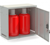 Шкаф для газовых баллонов ШГР 27-2-4(2x27л)