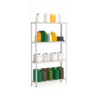 СТФ Стеллаж 1234-2,0 до 125 кг на полку