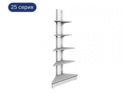 Стеллаж сетчатый угла внешнего