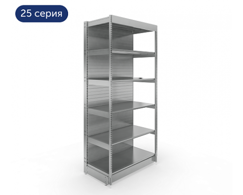 Стеллаж усиленный с передней стойкой