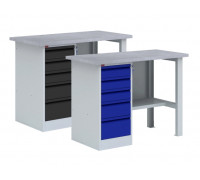 Однотумбовый металлический верстак ВП-3