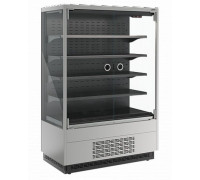 Холодильная горка гастрономическая Carboma FC 20-07 VM 1,0-1 Light фронт Х0 версия 2.0 (9006-9005)