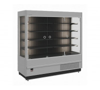 Холодильная горка гастрономическая Carboma FC20-08 VM 1,9-1 Light (фронт X0 распашные двери)