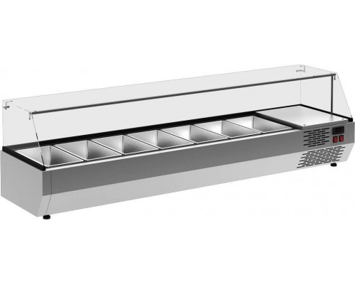 Холодильная витрина для ингредиентов Carboma A30 SM 1,5-G 0430