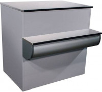 Прилавок кассовый Carboma G95 N 0,9-7 (П-1) (9006 декор серый)