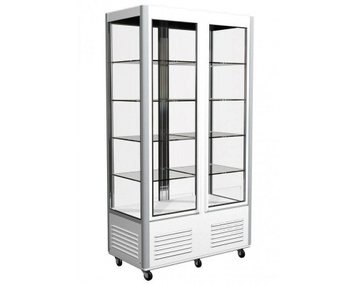 Шкаф кондитерский Carboma D4 VM 800-1 (R800C) (цвет по схеме, 4 дв, решетки)