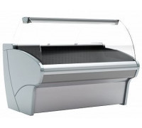 Витрина холодильная Carboma G110 SM 1,25-1 с боковинами (ВХС-1,25ш Carboma G110), 9006