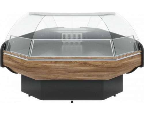 Витрина холодильная Carboma G120 VM-5 KombiLux (внешний угол, динамика, цвет по схеме)