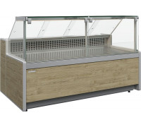 Витрина холодильная Carboma GC111 SM 3,75-1 (газлифт, 1010 Мариель)