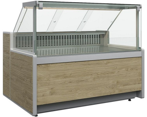 Витрина холодильная Carboma GC111 VM 1,5-1 (газлифт, динамика, 1010 Мариель)