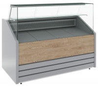 Витрина холодильная Carboma GC75 SM 1,5-1 (фронт паттерн)