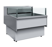 Витрина холодильная открытая Carboma GC110 VM 1,25-2 (с боковинами, динамика, открытая) (0011-9006)