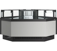 Витрина холодильная открытая Carboma GC110 VM 5-2 версия 2.0 без боковин, 9006-0430, внеш.угол