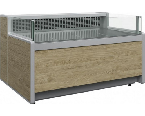 Витрина холодильная открытая Carboma GC111 SM 1,25-2 (1010 Мариель)