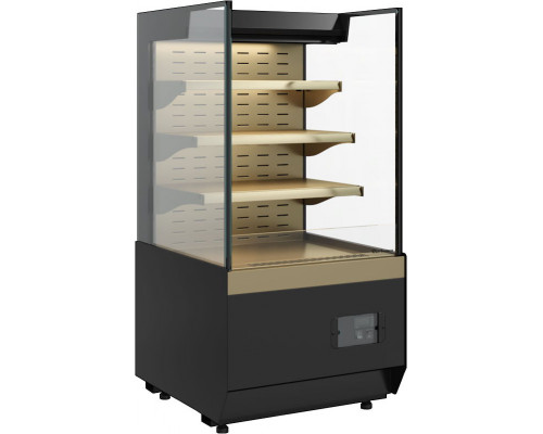 Витрина кондитерская Carboma KC70 VM 0,6-2 Standart версия 2.0 открытая, горка, без боковин, 9005-0109