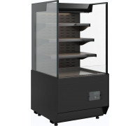 Витрина кондитерская Carboma KC70 VM 0,6-2 Standart версия 2.0 открытая, горка, без боковин, 9005