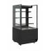 Витрина кондитерская Carboma KC70 VM 0,9-2 Standart открытая, прямая боковина версия 2.0 (9005)