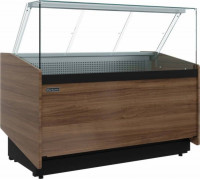 Витрина кондитерская Carboma KC80 SM 1,2-1 (1008 темный дуб)