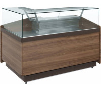 Витрина кондитерская Carboma KC82 SM-5 01 ( модуль правый) (1008 темный дуб)