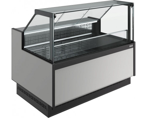 Витрина морозильная Carboma GC110 SL 1,5-1 версия 2.0 с боковинами, 9006-0430