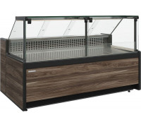 Витрина морозильная Carboma GC111 SL 2,0-1 (1008 Темный дуб)