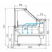 Витрина морозильная Carboma GC111 SL 2,0-1 (1010 Мариель)