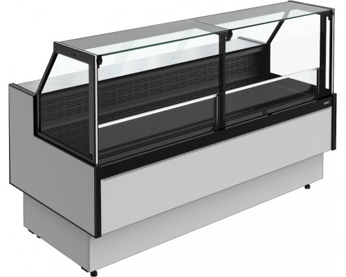 Витрина морозильная Carboma GC95 SL 1,8-1 версия 2.0 с боковинами, 9006-9005