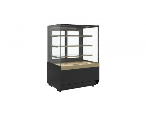 Витрина нейтральная напольная Carboma KC70 N 0,9-1 Light версия 2.0 (9005-0109)