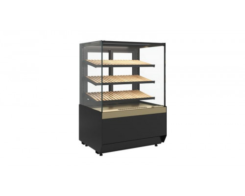 Витрина нейтральная напольная Carboma KC70 N 1,3-1 Light Bread версия 2.0 (9005-0109)