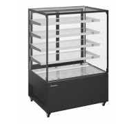 Витрина нейтральная напольная Carboma KC78-150 N 0,9-1 (9005)