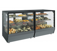 Витрина нейтральная настольная Carboma AC59 N 1,2-1 (фронт стандартный цвет)