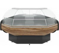 Витрина универсальная Carboma G120 VV-5 KombiLux (внешний угол, динамика, цвет по схеме)