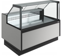 Витрина универсальная Carboma GC110 VV 0,94-1 версия 2.0 без боковин, 9006-0430