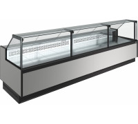 Витрина универсальная Carboma GC110 VV 3,75-1 версия 2.0 без боковин, 9006-0430