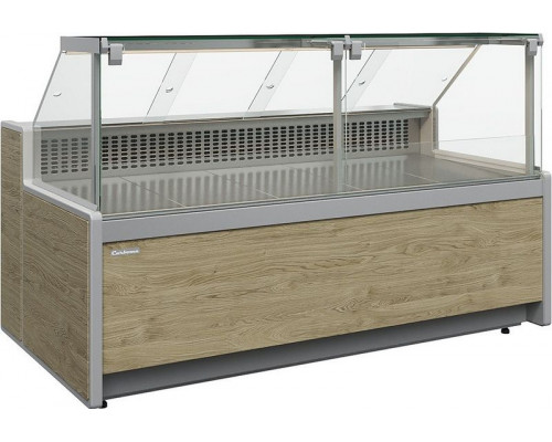 Витрина универсальная Carboma GC111 SV 3,75-1 (газлифт, 1010 Мариель)