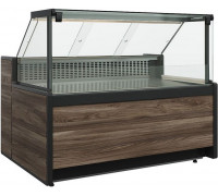 Витрина универсальная Carboma GC111 VV 1,25-1 (динамика, 1008 Темный дуб)