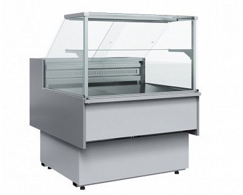 Витрина холодильная GC110 N 1,25-1 (Нейтральная 1,25 Carboma GC110) (1006 дуб)