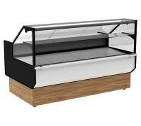 Витрина холодильная GC95 SV 2,0-1 (ВХСр-2,0 Carboma GC95 KombiLux) (0108 темный дуб)