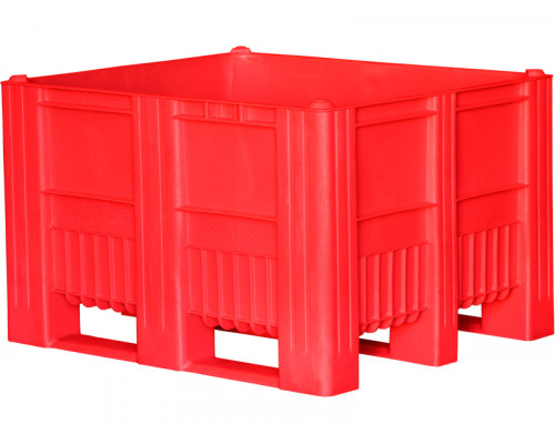 BoxPallet 1200x1000x740 мм сплошной на полозьях